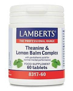 Lamberts® Theanine &amp; Lemon Balm Complex 60&