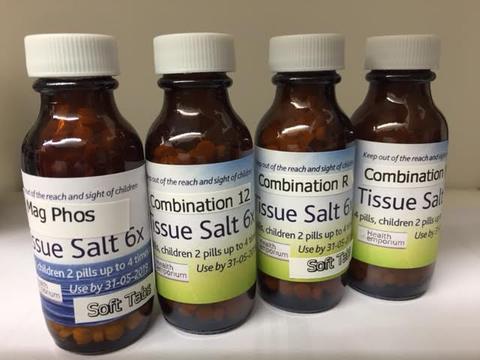 Complete Set of the 12 Tissue Salts in Pillules - Health Emporium