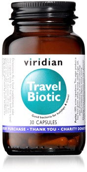 Viridian Travel Biotic Veg Caps - 30&
