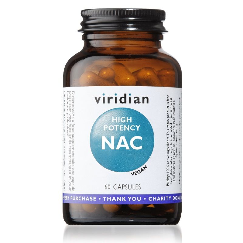 Viridian High Potency NAC Capsules 60