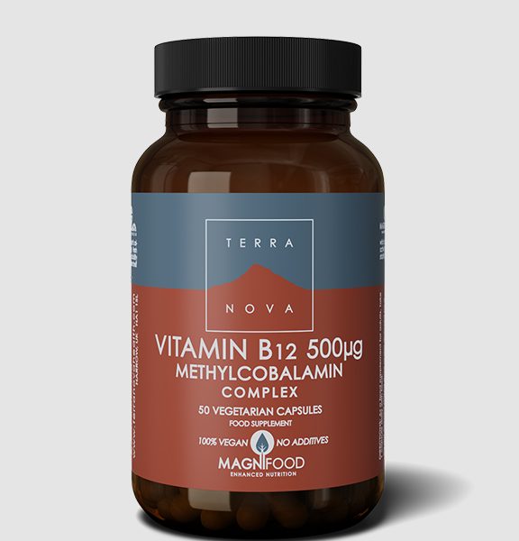 Complexo Terranova vitamina b12 500ug (metilcobalamina) - empório de saúde