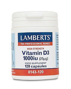 Lamberts® Vitamin D 1000iu 120&