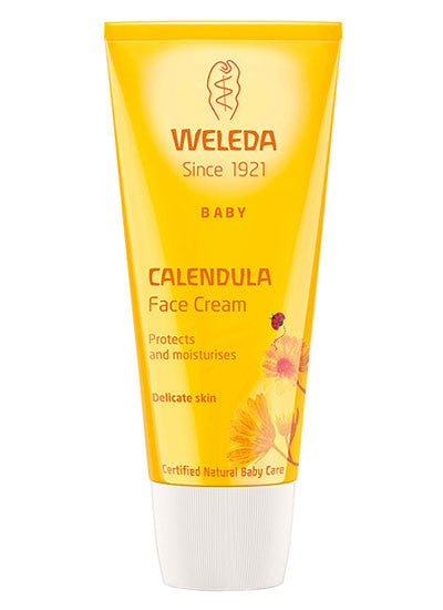 Crema viso alla calendula baby Weleda - emporio della salute