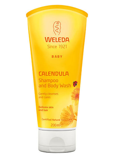 Weleda Baby Calendula šampūnas ir kūno prausiklis – sveikatos parduotuvė